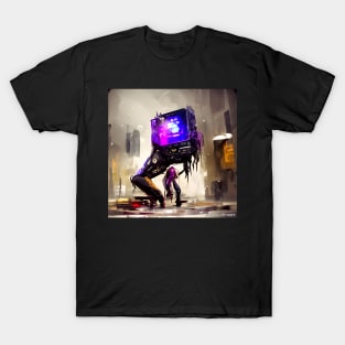 MEDIA SLAVE ORIGINAL AI DIGITALLY GENERATED ARTWORK T-Shirt